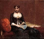 Henri Fantin-Latour, Portrait of Madame Leoon Maitre